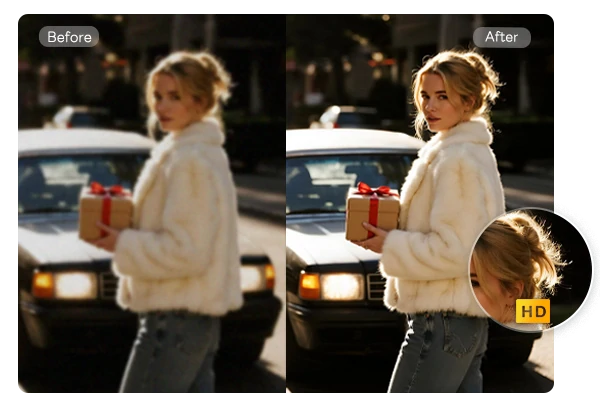 Revealing hidden details in photos with AI upscaler from blurry to crystal clear